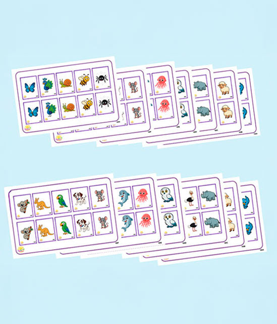 Kit #1 – Animals & Colors